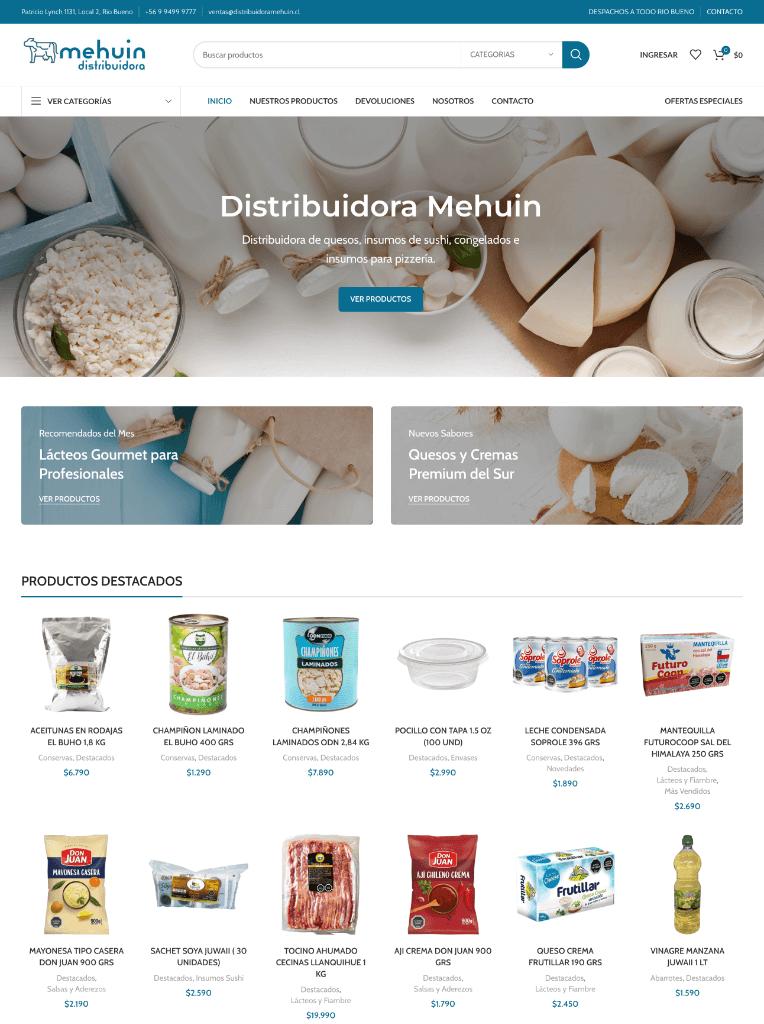 Distribuidora Mehuin